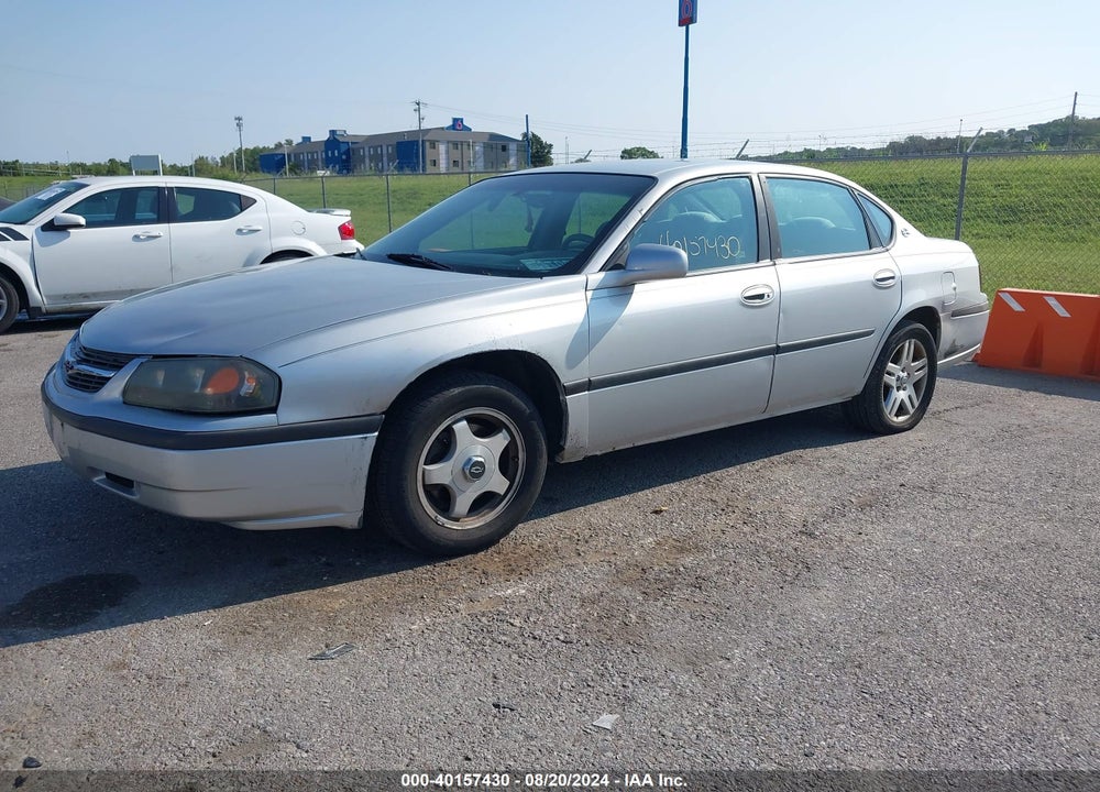 2004 CHEVROLET IMPALA VIN: 2G1WF52E849128859