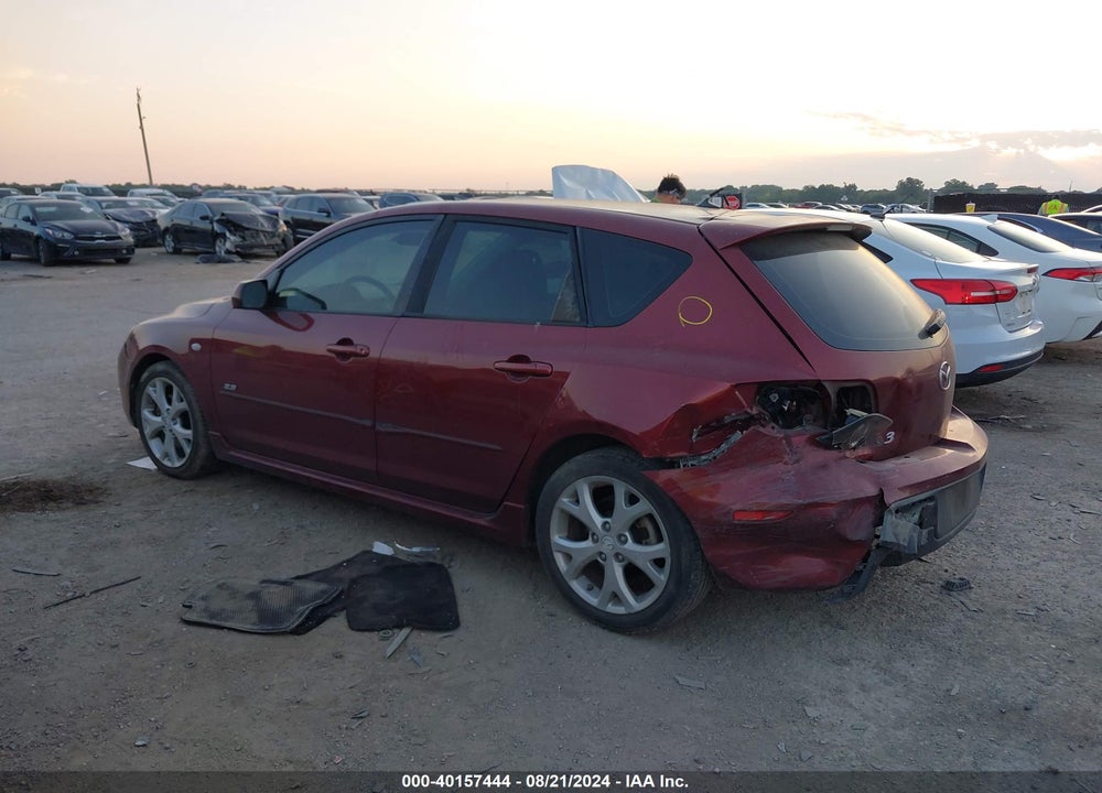 2009 MAZDA 3 S SPORT VIN: JM1BK343X91218219
