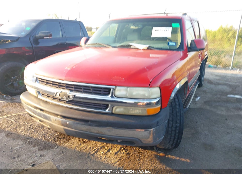 2002 CHEVROLET SUBURBAN 1500 LT VIN: 3GNEC16Z62G206812