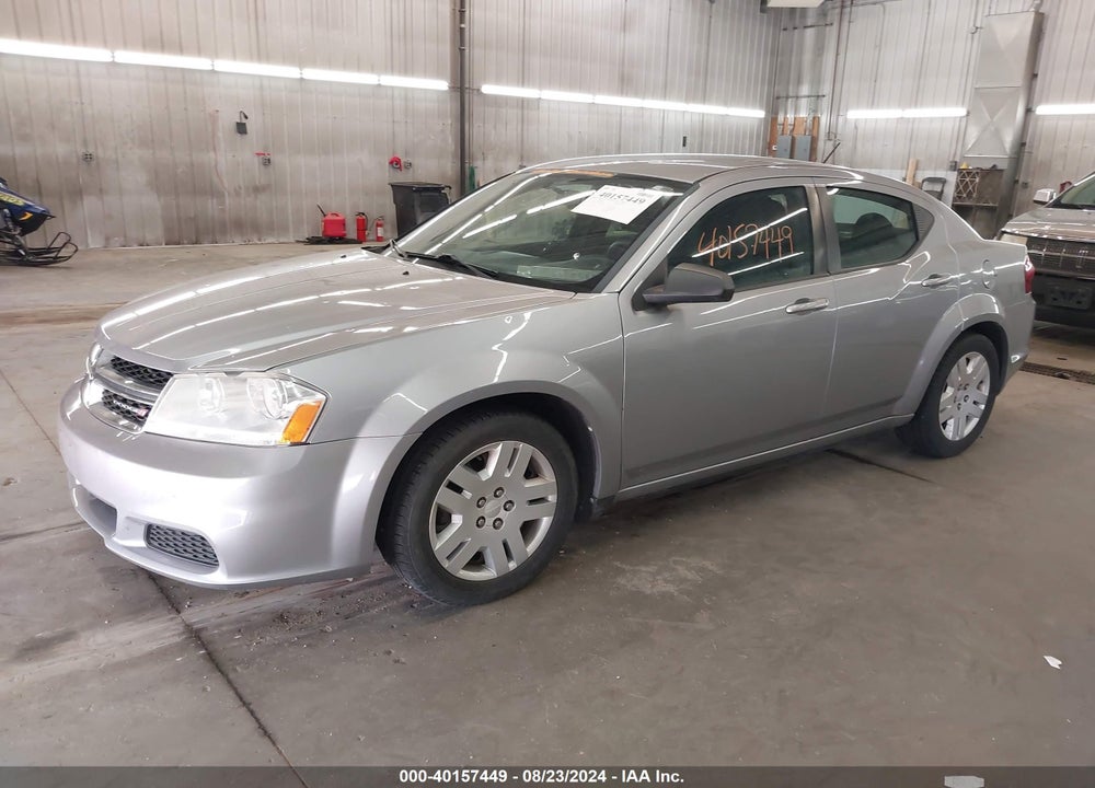 2013 DODGE AVENGER VIN: 1C3CDZAG0DN757592