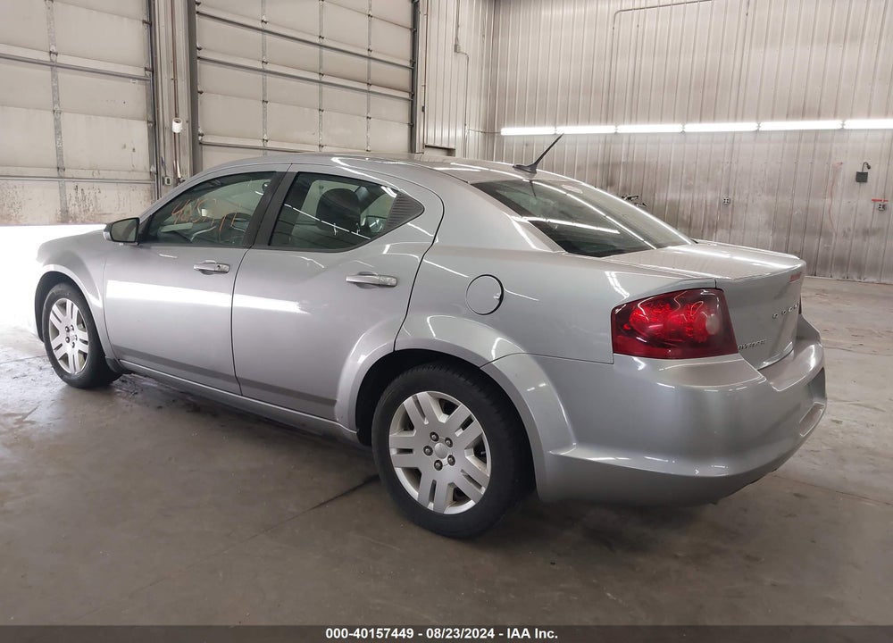 2013 DODGE AVENGER VIN: 1C3CDZAG0DN757592
