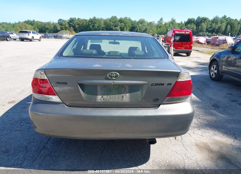 2005 TOYOTA CAMRY SE V6 VIN: 4T1BA32K55U047543