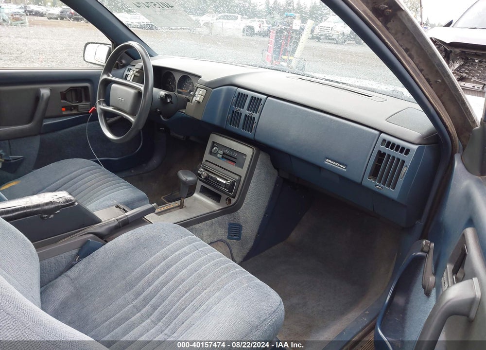 1987 PONTIAC GRAND AM VIN: 1G2NE14L7HC924029