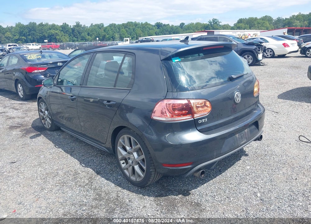 2014 VOLKSWAGEN GTI WOLFSBURG EDITION VIN: WVWGD7AJ3EW006530