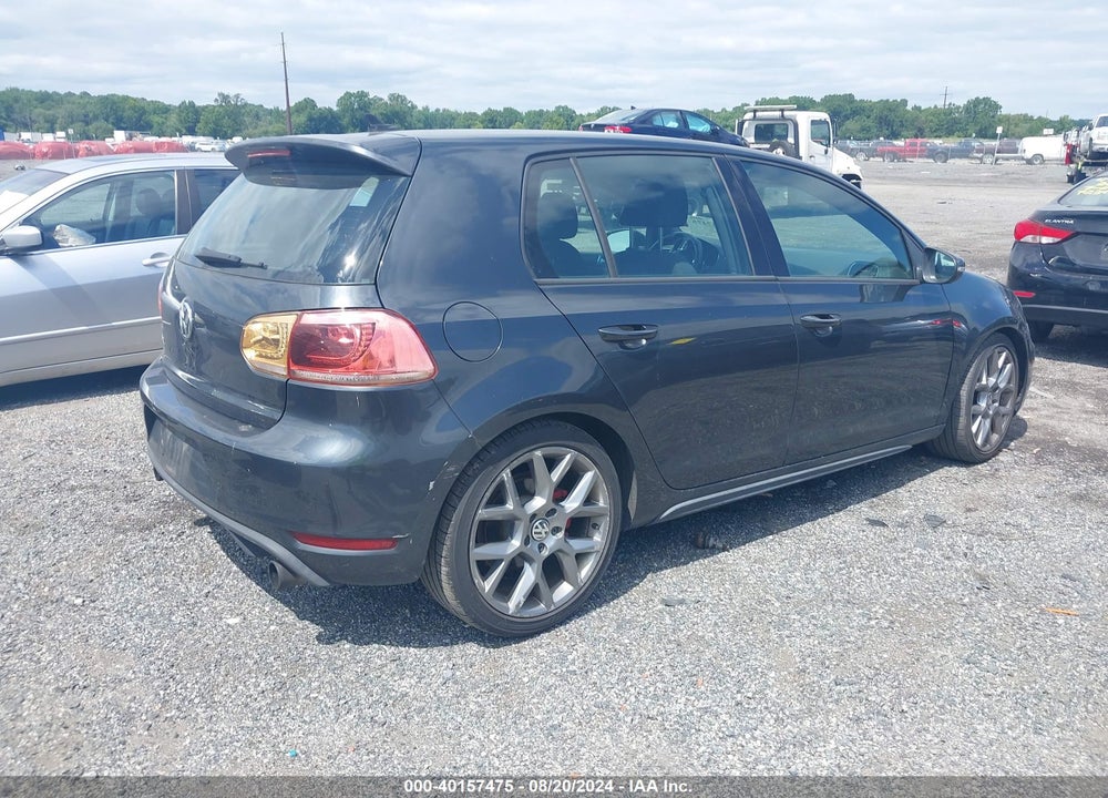 2014 VOLKSWAGEN GTI WOLFSBURG EDITION VIN: WVWGD7AJ3EW006530