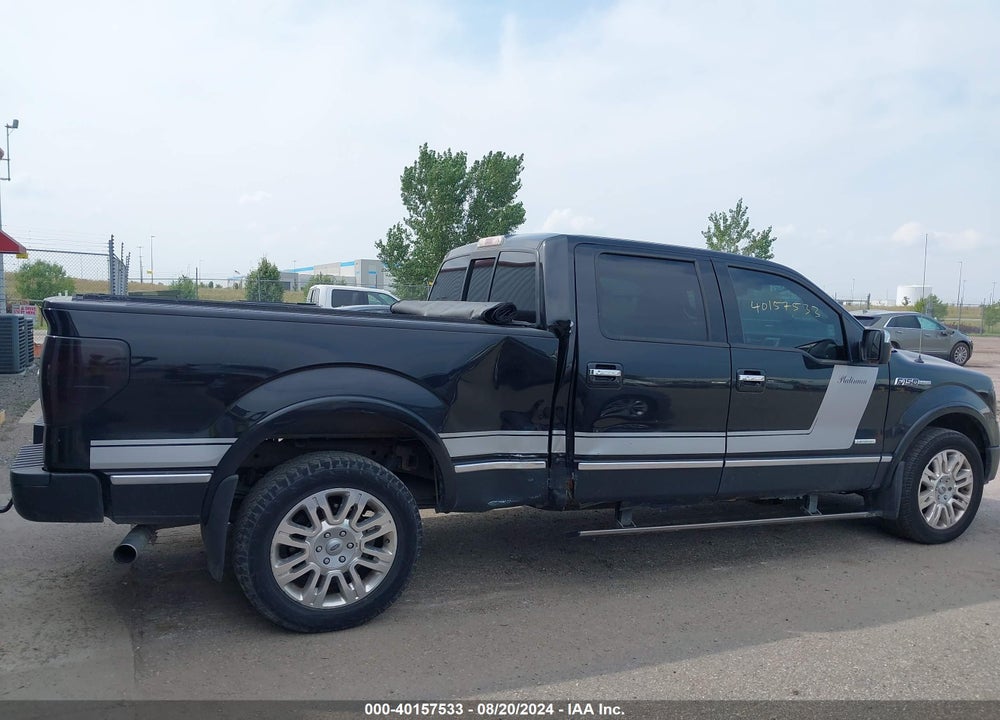 2012 FORD F-150 PLATINUM VIN: 1FTFW1ET6CFB25278