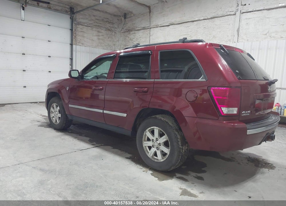 2009 JEEP GRAND CHEROKEE LIMITED VIN: 1J8HR58T89C520469