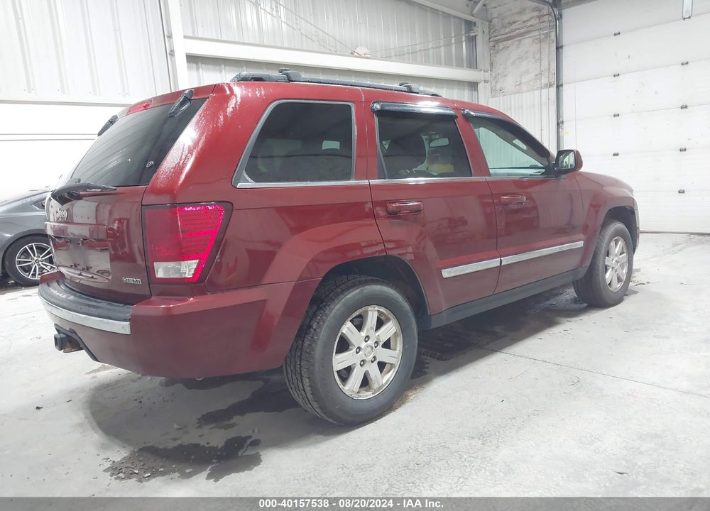 2009 JEEP GRAND CHEROKEE LIMITED VIN: 1J8HR58T89C520469
