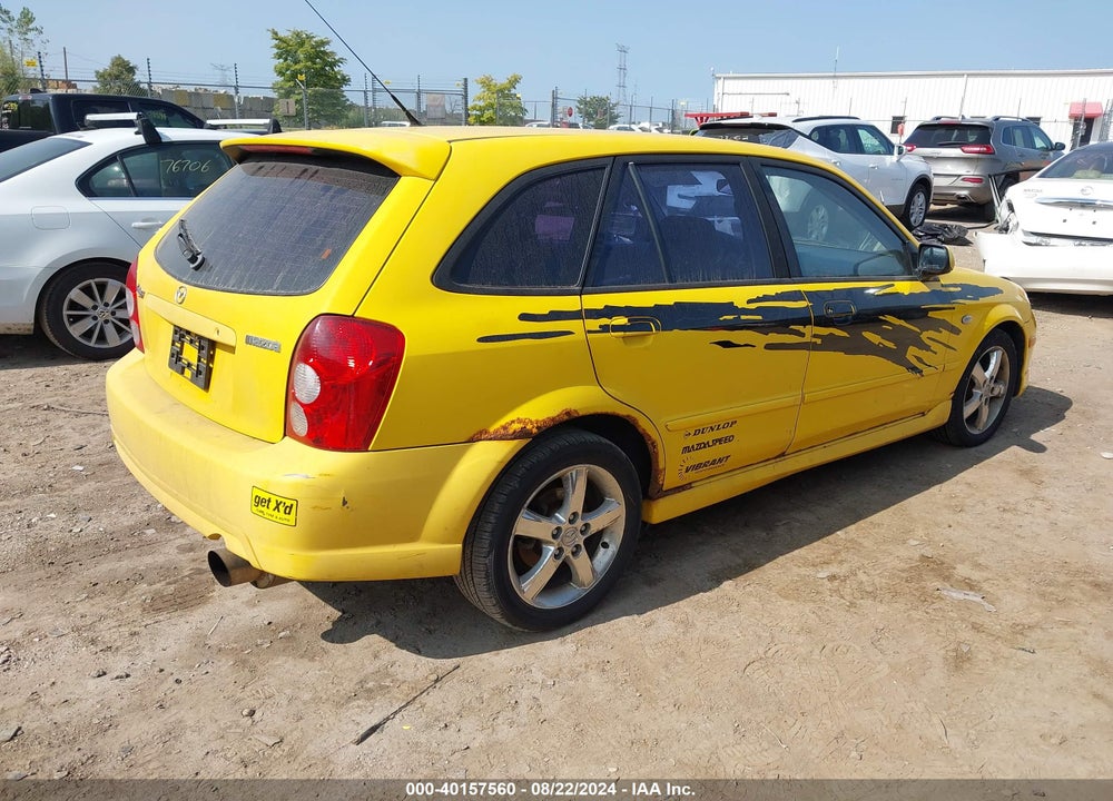 2003 MAZDA PROTEGE5 VIN: JM1BJ245431164860