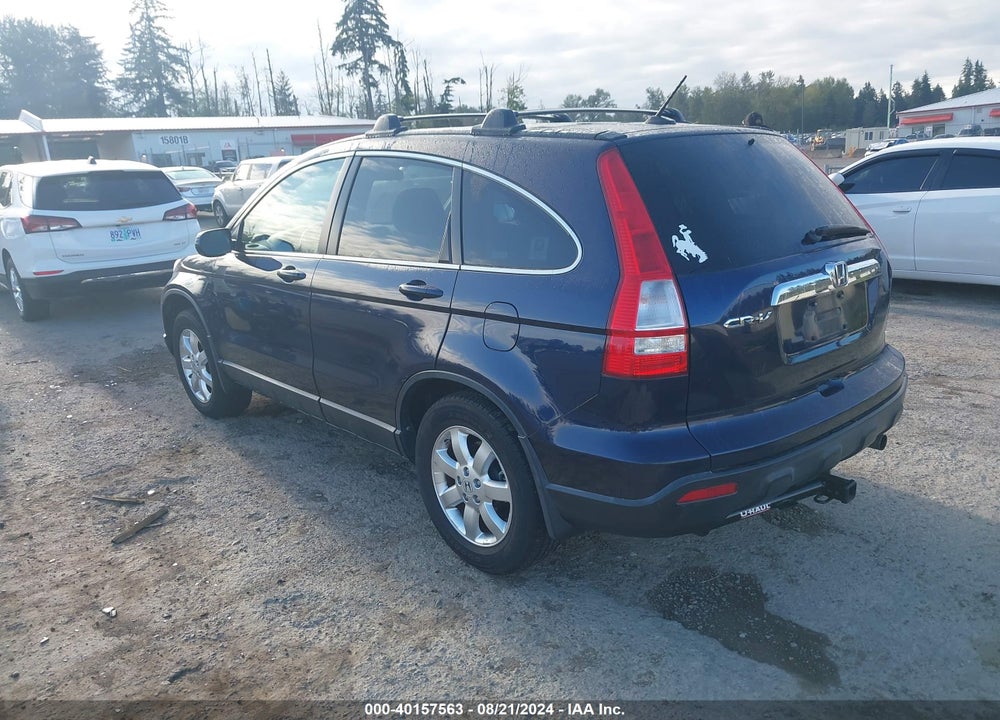 2007 HONDA CR-V EXL VIN: JHLRE38747C079292