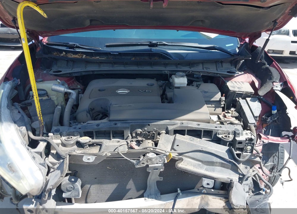 2016 NISSAN MURANO PLATINUM VIN: 5N1AZ2MG7GN168448