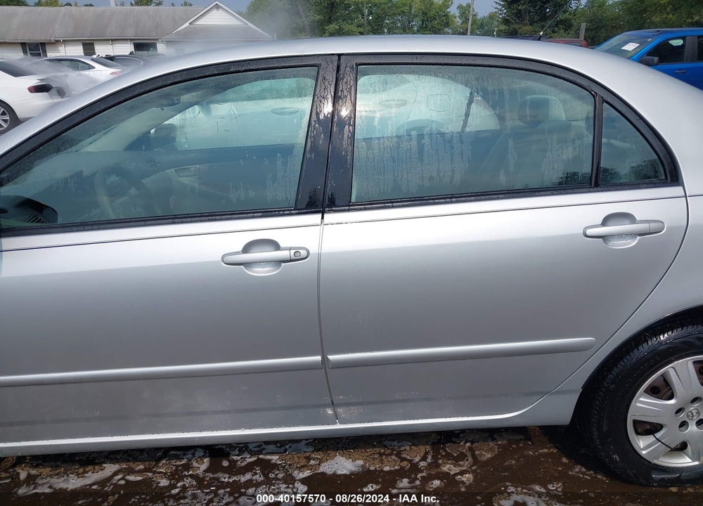 2008 TOYOTA COROLLA LE VIN: 2T1BR30E18C929627