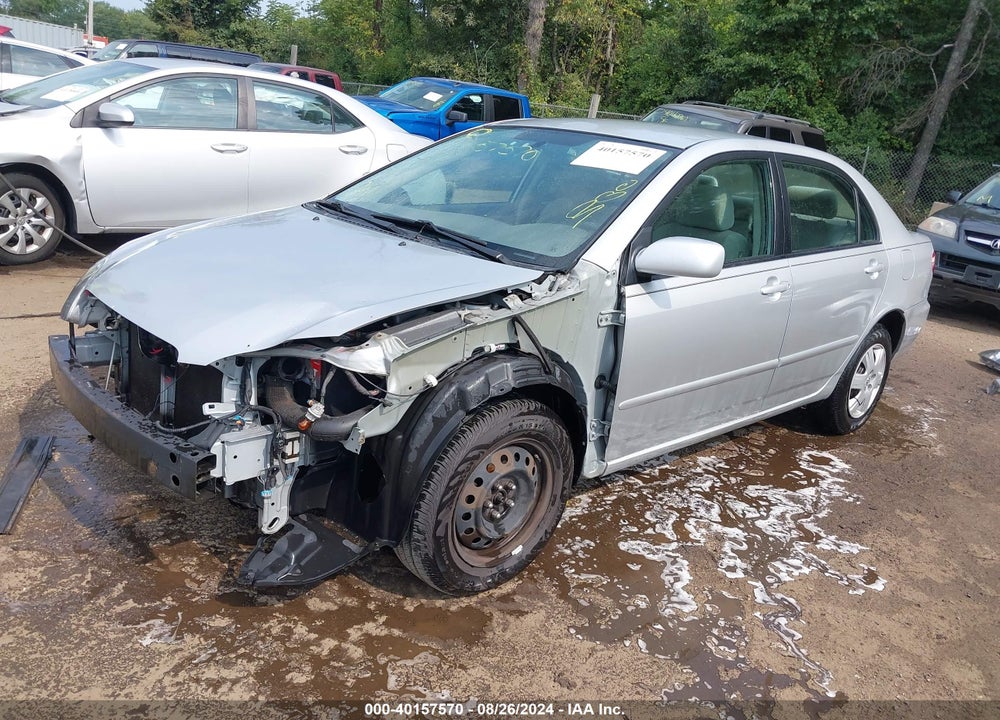 2008 TOYOTA COROLLA LE VIN: 2T1BR30E18C929627