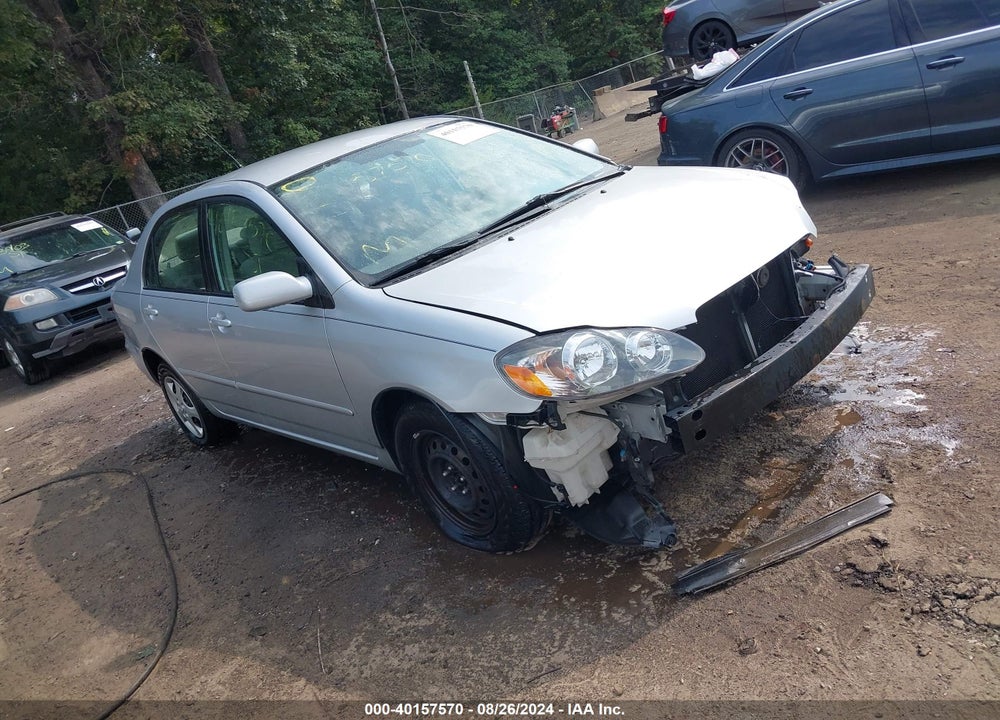 2008 TOYOTA COROLLA LE VIN: 2T1BR30E18C929627