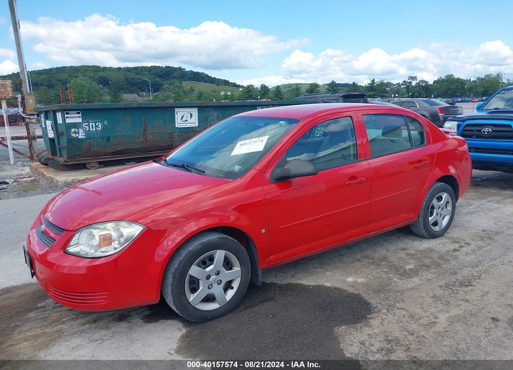2008 CHEVROLET COBALT LS VIN: 1G1AK58F387239767