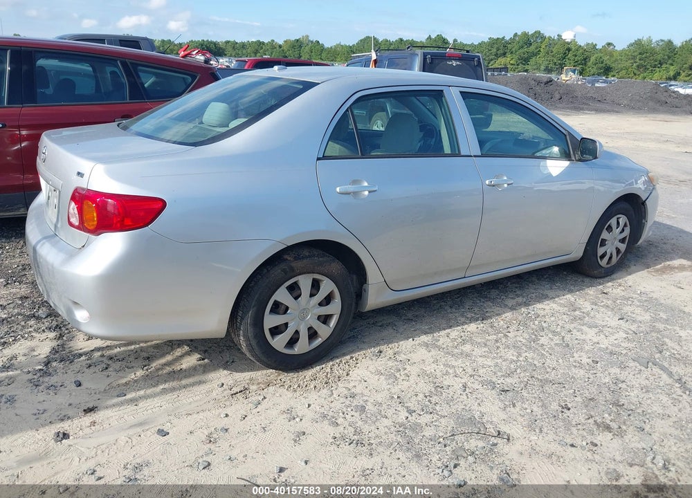 2009 TOYOTA COROLLA LE VIN: JTDBL40E59J039659
