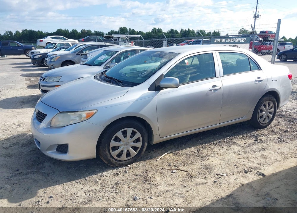 2009 TOYOTA COROLLA LE VIN: JTDBL40E59J039659