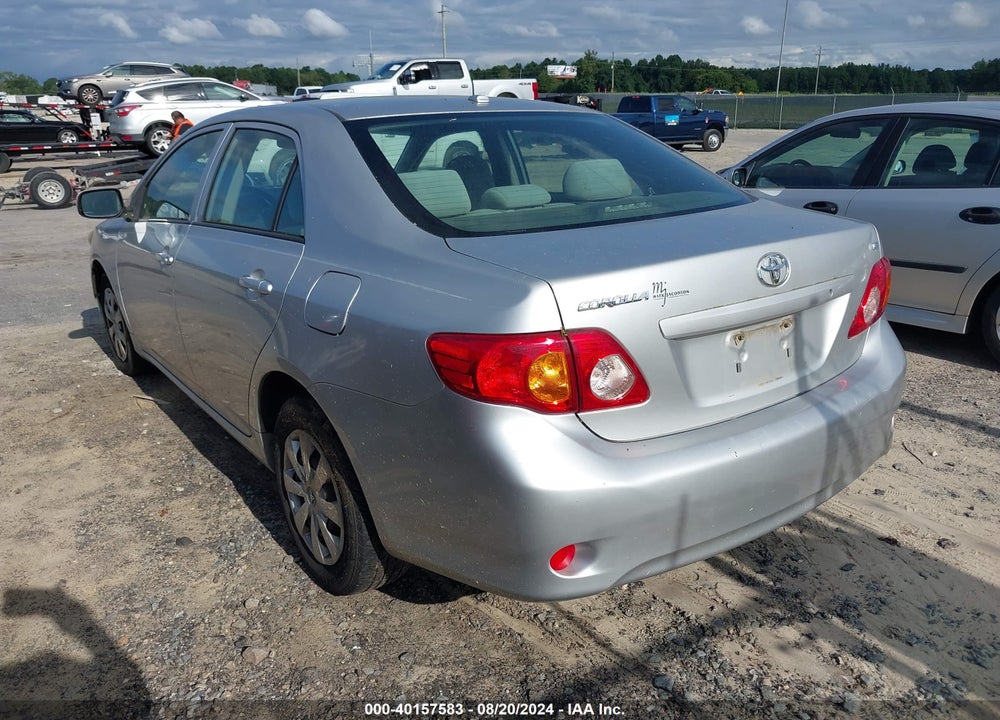 2009 TOYOTA COROLLA LE VIN: JTDBL40E59J039659