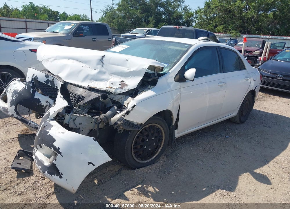 2009 TOYOTA COROLLA XLE VIN: 1NXBU40E39Z049310