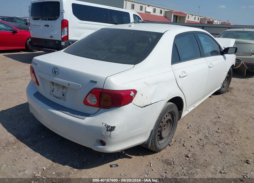 2009 TOYOTA COROLLA XLE VIN: 1NXBU40E39Z049310