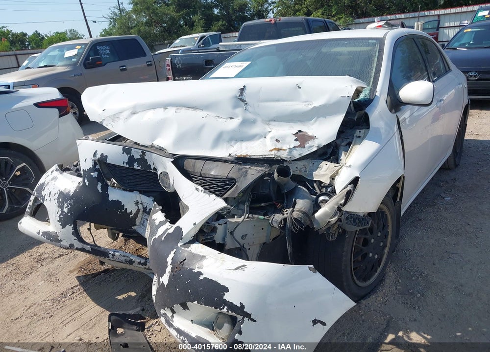 2009 TOYOTA COROLLA XLE VIN: 1NXBU40E39Z049310