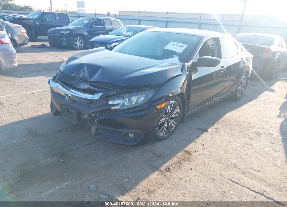 2016 HONDA CIVIC EX-L VIN: 2HGFC1F75GH633581