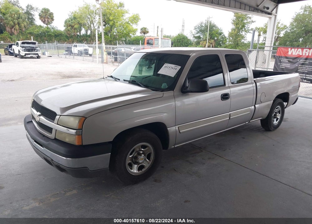2004 CHEVROLET SILVERADO 1500 LS VIN: 2GCEC19V041296312