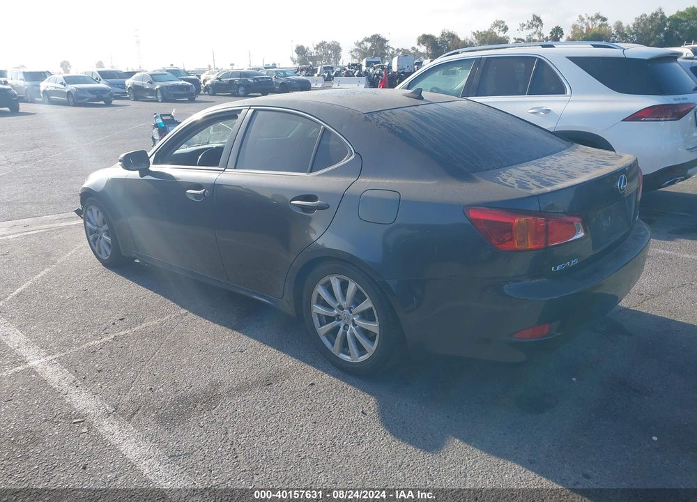 2009 LEXUS IS 250 VIN: JTHBK262995104539