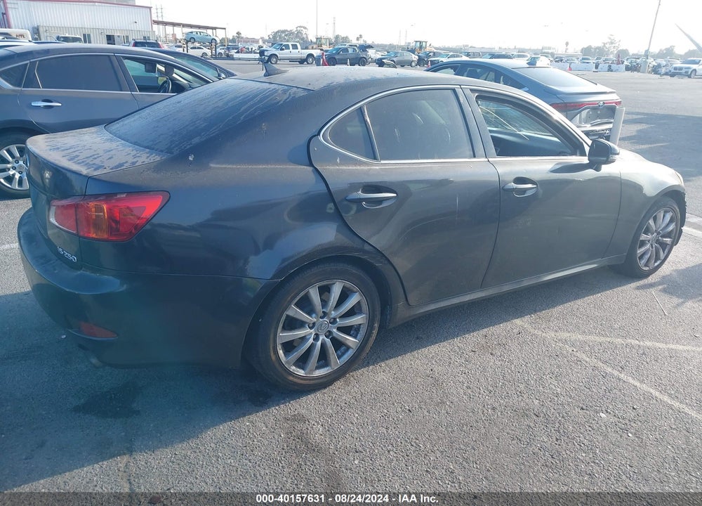 2009 LEXUS IS 250 VIN: JTHBK262995104539