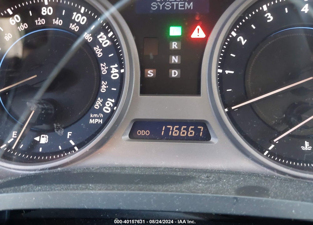 2009 LEXUS IS 250 VIN: JTHBK262995104539