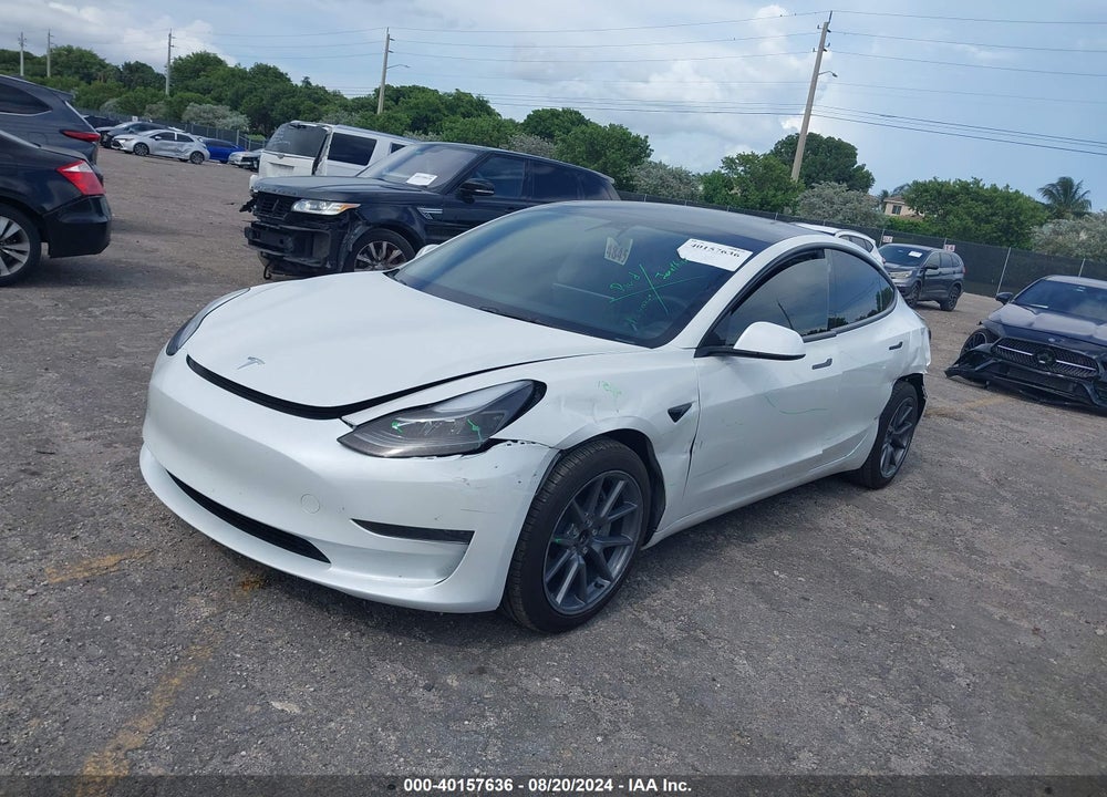 2023 TESLA MODEL 3 REAR-WHEEL DRIVE VIN: 5YJ3E1EA3PF590616