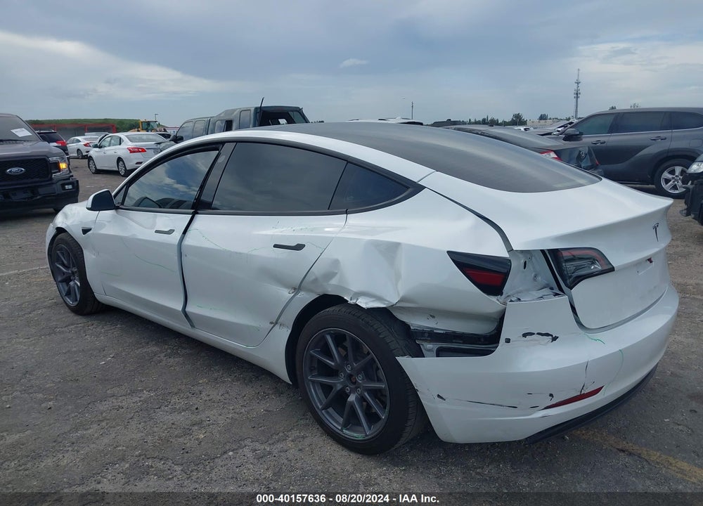 2023 TESLA MODEL 3 REAR-WHEEL DRIVE VIN: 5YJ3E1EA3PF590616