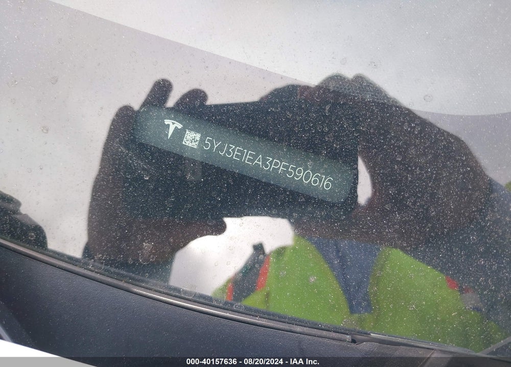 2023 TESLA MODEL 3 REAR-WHEEL DRIVE VIN: 5YJ3E1EA3PF590616