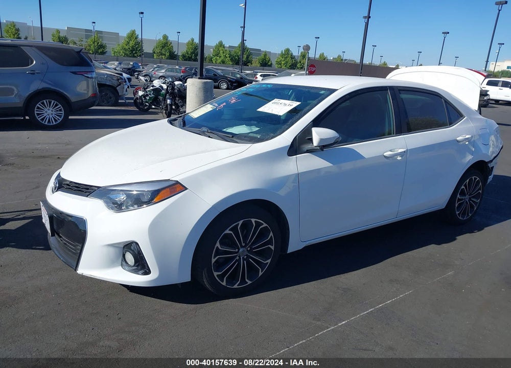 2016 TOYOTA COROLLA S PLUS VIN: 5YFBURHE5GP435212