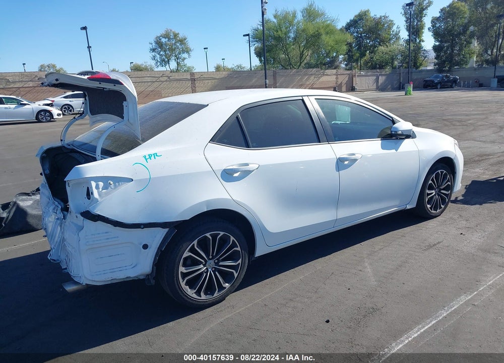 2016 TOYOTA COROLLA S PLUS VIN: 5YFBURHE5GP435212