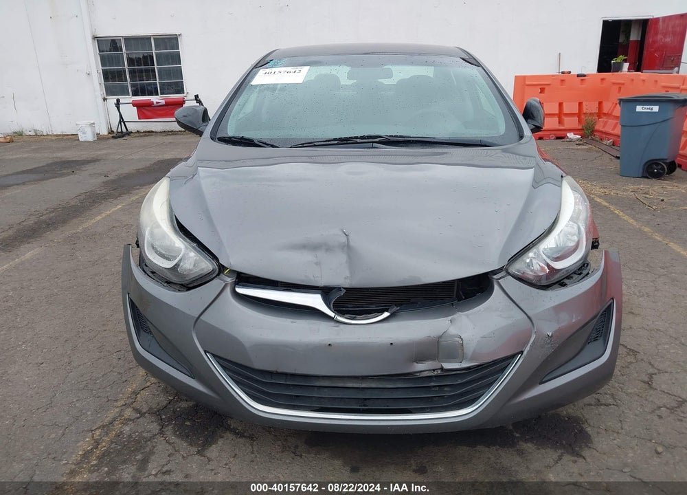 2014 HYUNDAI ELANTRA SE VIN: 5NPDH4AE5EH484866