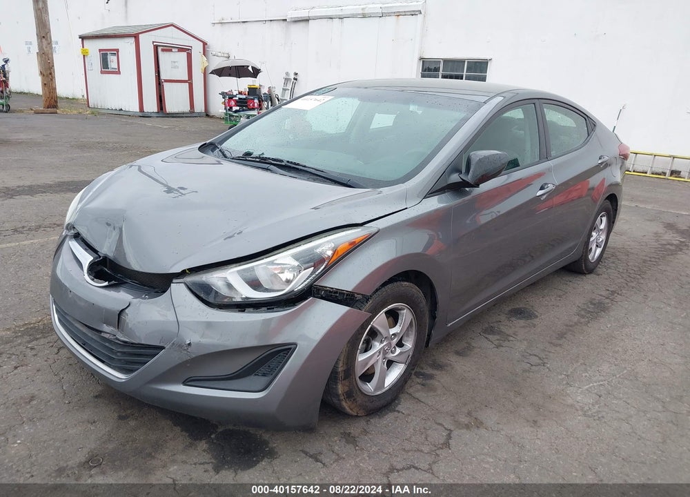 2014 HYUNDAI ELANTRA SE VIN: 5NPDH4AE5EH484866