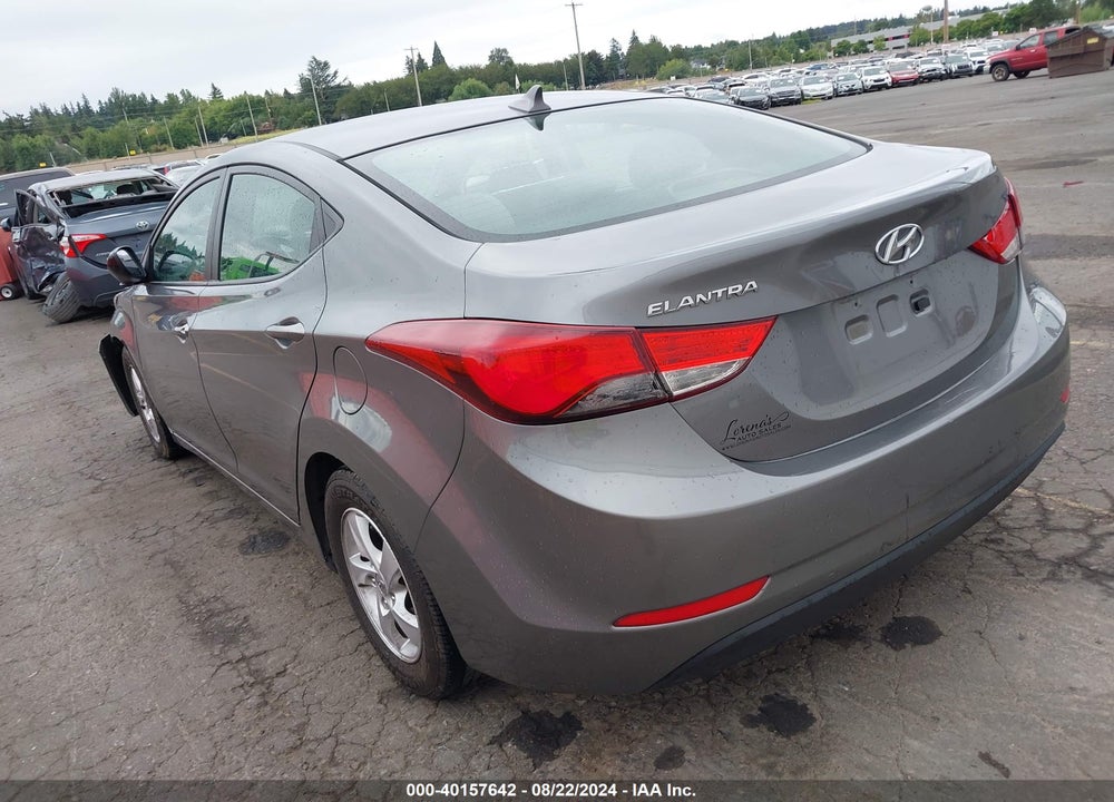 2014 HYUNDAI ELANTRA SE VIN: 5NPDH4AE5EH484866