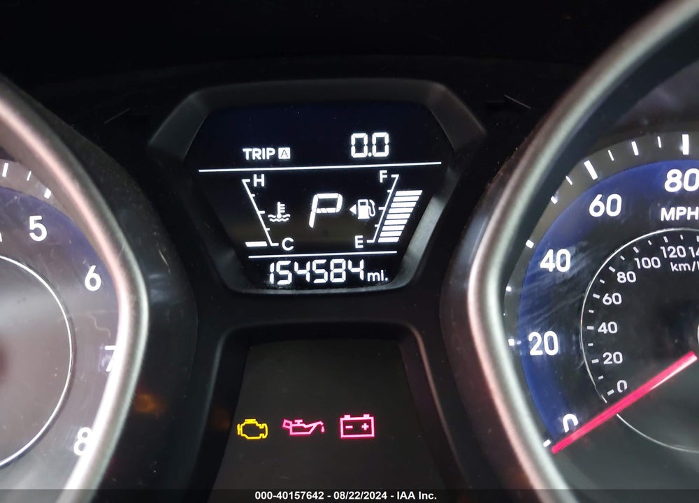 2014 HYUNDAI ELANTRA SE VIN: 5NPDH4AE5EH484866