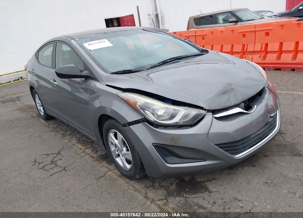 2014 HYUNDAI ELANTRA SE VIN: 5NPDH4AE5EH484866