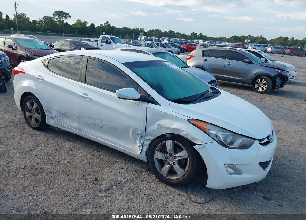 2012 HYUNDAI ELANTRA GLS VIN: 5NPDH4AE8CH084149