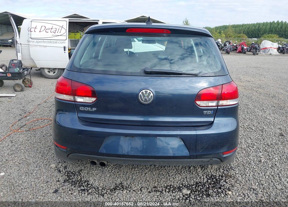 2013 VOLKSWAGEN GOLF 2.0L TDI 4-DOOR VIN: WVWDM7AJ4DW128394