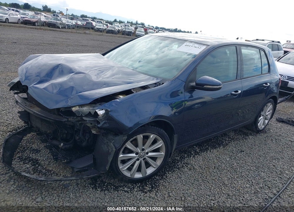 2013 VOLKSWAGEN GOLF 2.0L TDI 4-DOOR VIN: WVWDM7AJ4DW128394