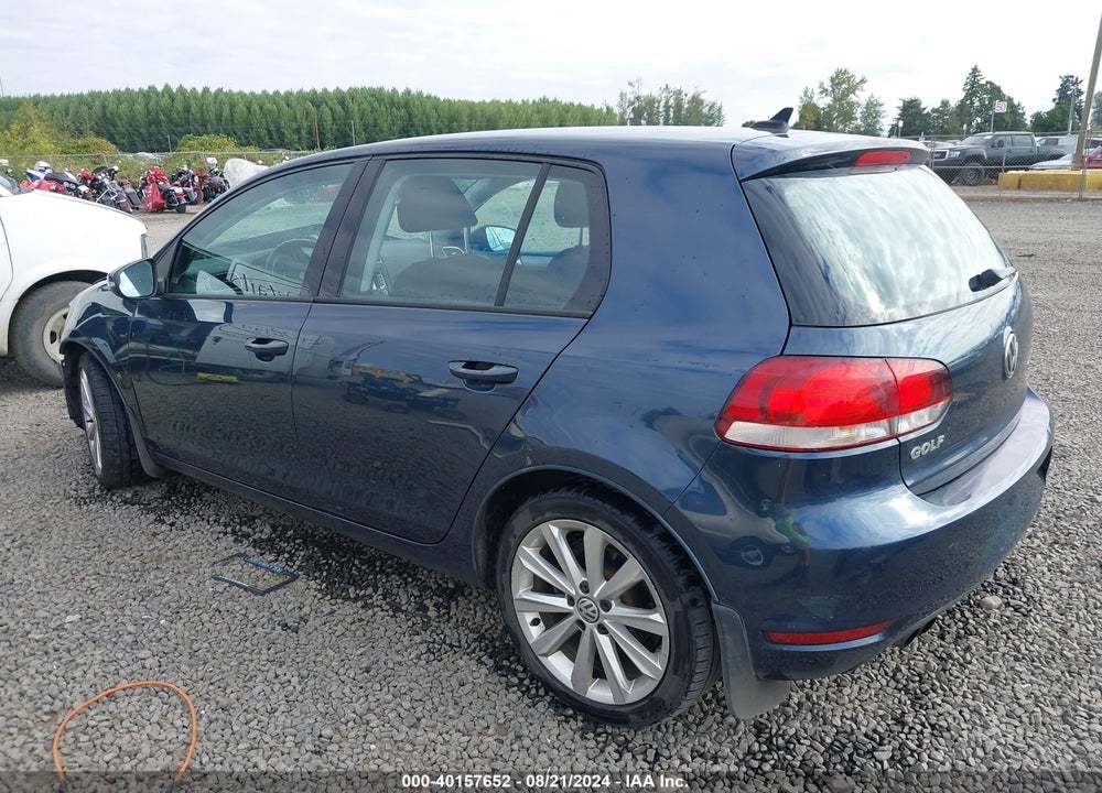 2013 VOLKSWAGEN GOLF 2.0L TDI 4-DOOR VIN: WVWDM7AJ4DW128394