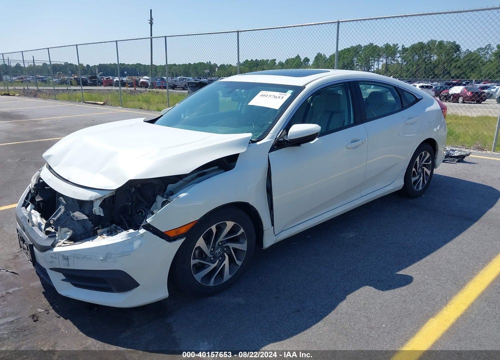 2016 HONDA CIVIC EX VIN: 2HGFC2F73GH529158