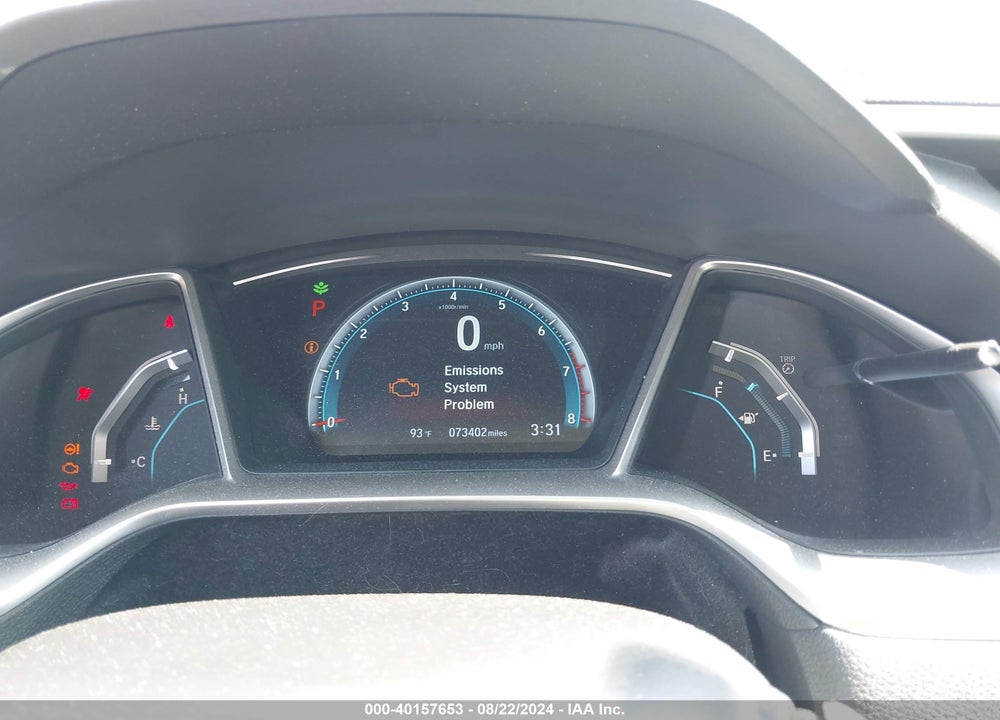 2016 HONDA CIVIC EX VIN: 2HGFC2F73GH529158