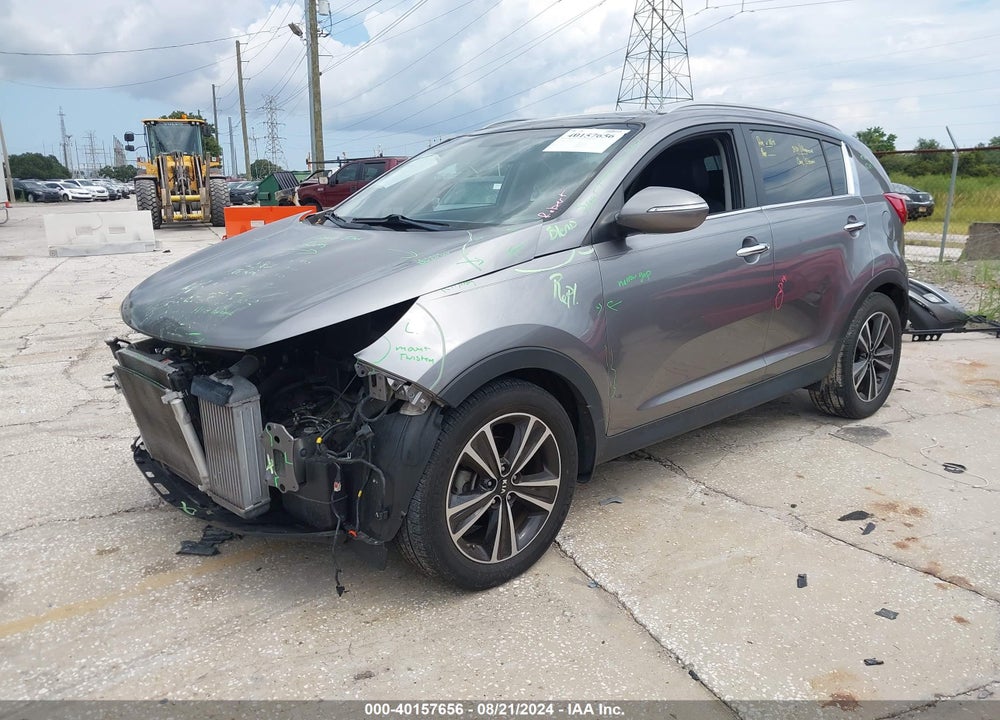 2016 KIA SPORTAGE SX VIN: KNDPC3A66G7806646