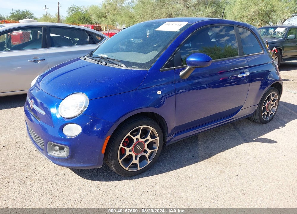 2013 FIAT 500 SPORT VIN: 3C3CFFBR5DT514952