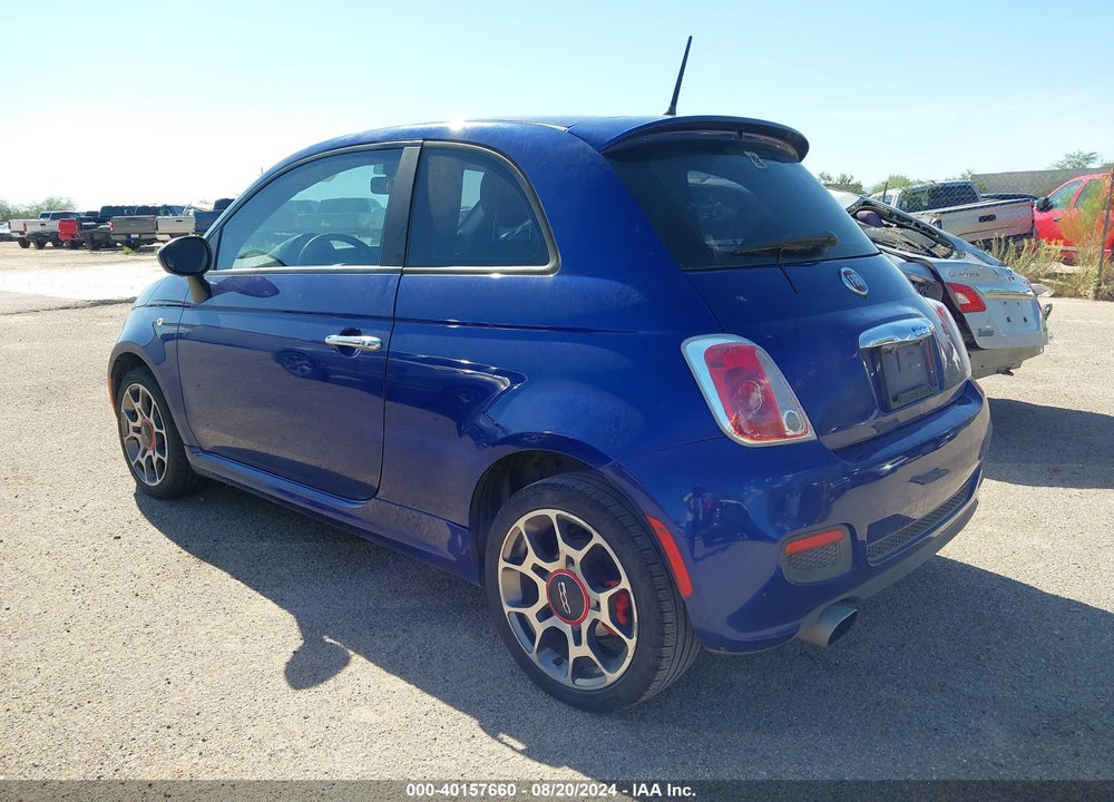 2013 FIAT 500 SPORT VIN: 3C3CFFBR5DT514952