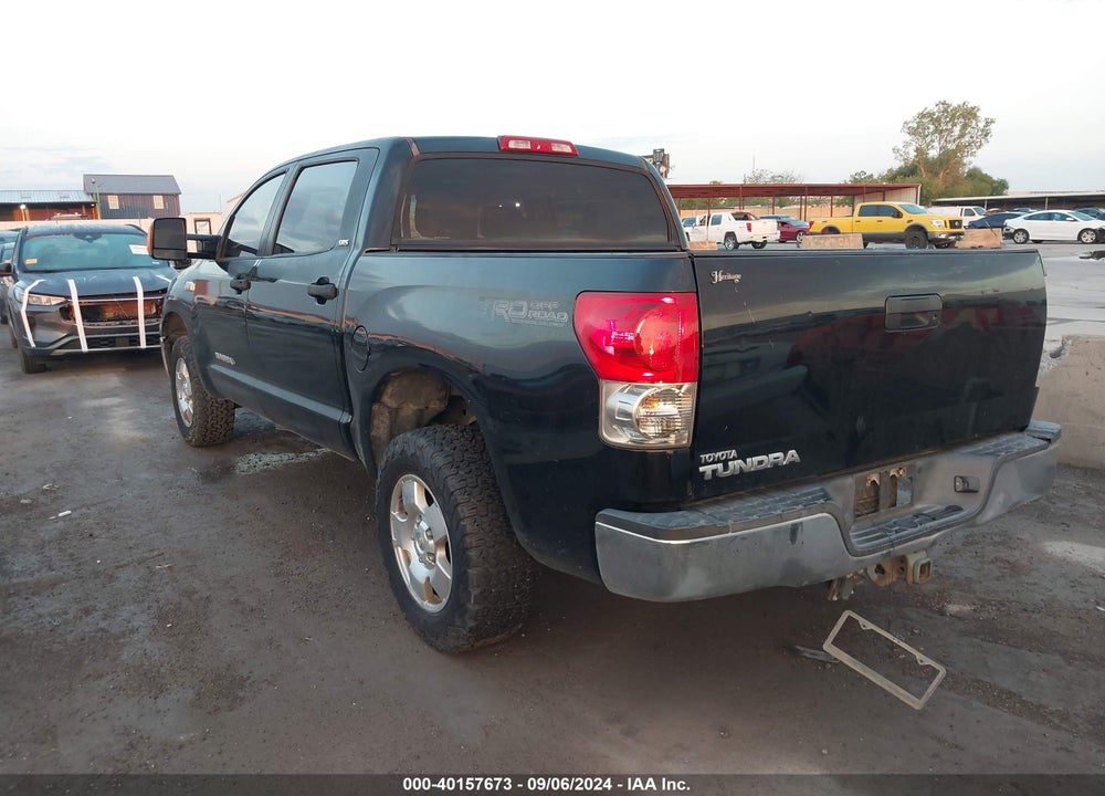 2007 TOYOTA TUNDRA SR5 5.7L V8 VIN: 5TBEV54187S461664
